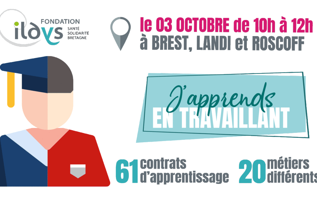 [APPRENTI’dating] Le 3 octobre à Brest, Landivisiau et Roscoff