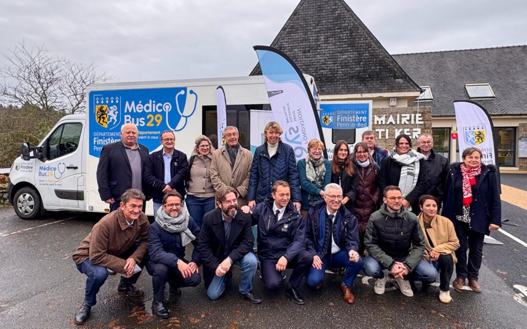 La Fondation ILDYS inaugure le MédicoBus du Finistère