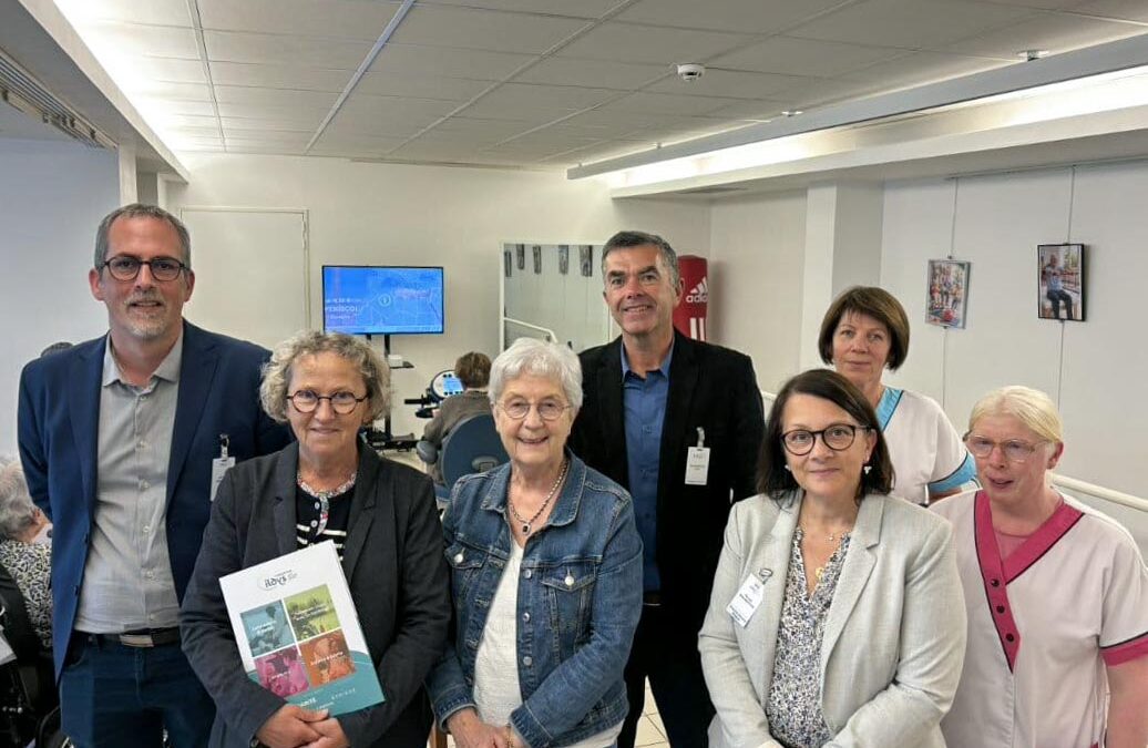 La députée Graziella Melchior en visite à l’EHPAD Saint-Vincent Lannouchen