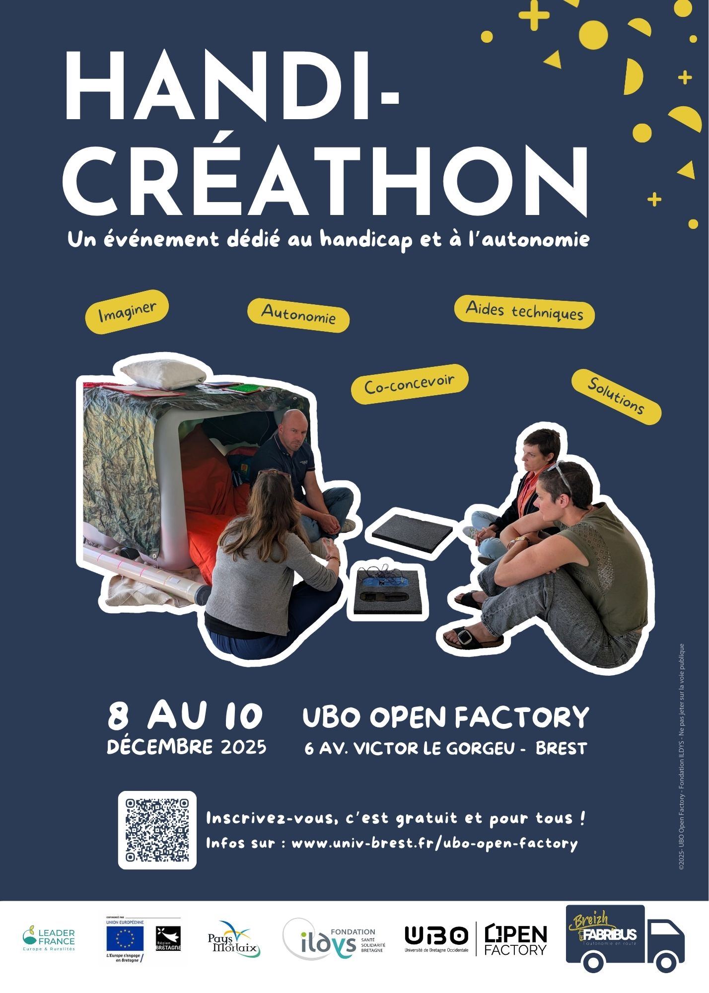 affiche handicrathon